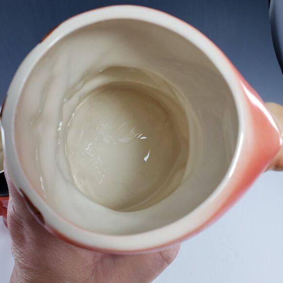 Witch Beer Stein RARE Porcelain LG Mug by Goebel Broom VTG Gretel Nursery Rhyme - Picture 8 of 11